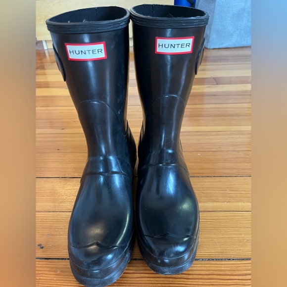 Hunter Shoes - Black Hunter boots